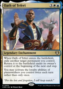 Oath of Teferi - Commander Masters