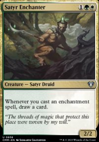 Satyr Enchanter - Commander Masters