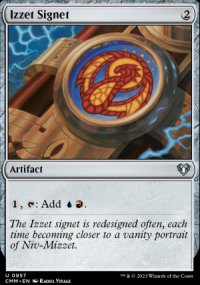 Izzet Signet - Commander Masters