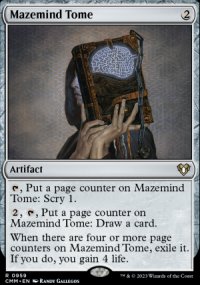 Mazemind Tome - Commander Masters