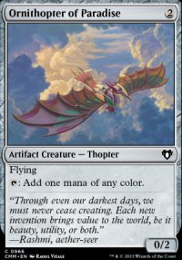 Ornithopter of Paradise - Commander Masters