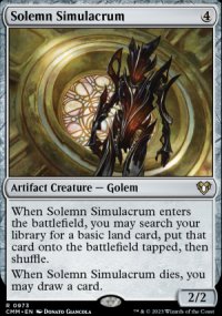 Solemn Simulacrum - Commander Masters