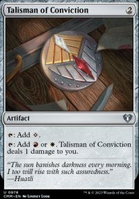 Talisman of Conviction - Commander Masters