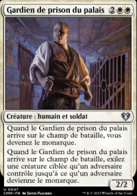 Gardien de prison du palais - 