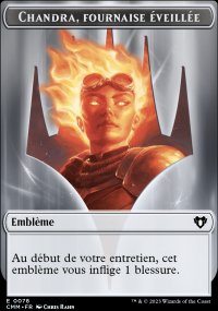 Emblme Chandra, fournaise veille - 