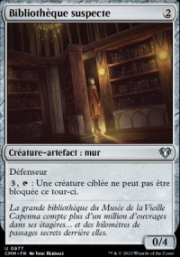 Bibliothque suspecte - 