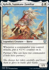 Keleth, Sunmane Familiar 1 - Commander Legends