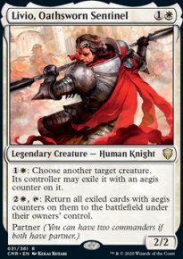 Livio, Oathsworn Sentinel 1 - Commander Legends