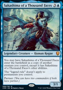 Sakashima of a Thousand Faces 1 - Commander Legends