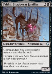 Falthis, Shadowcat Familiar 1 - Commander Legends