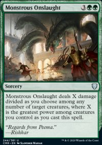 Monstrous Onslaught - Commander Legends