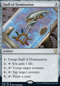 Staff of Domination 1 - Commander Legends