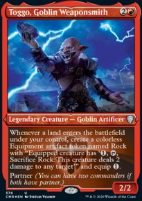 Toggo, Goblin Weaponsmith 2 - Commander Legends