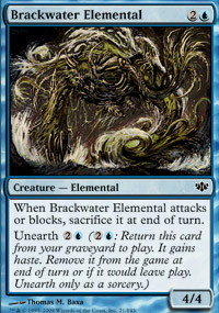 Brackwater Elemental - Conflux