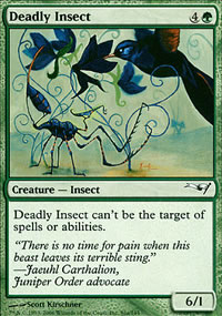 Deadly Insect - Coldsnap Theme Decks
