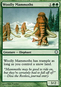 Woolly Mammoths - Coldsnap Theme Decks