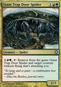 Giant Trap Door Spider - Coldsnap Theme Decks