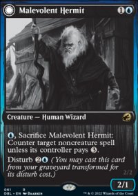 Malevolent Hermit - Innistrad: Double Feature