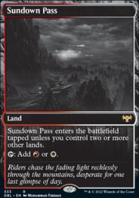 Sundown Pass - Innistrad: Double Feature