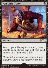 Vampiric Tutor - Judge Gift Promos