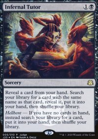 Infernal Tutor - Judge Gift Promos