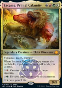 Zacama, Primal Calamity - Judge Gift Promos