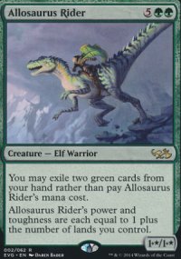 Allosaurus Rider - Duel Decks : Anthology