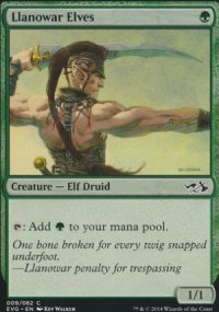 Llanowar Elves - Duel Decks : Anthology