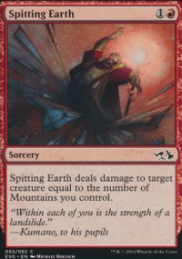 Spitting Earth - Duel Decks : Anthology