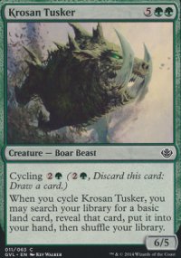 Krosan Tusker - Duel Decks : Anthology