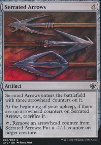 Serrated Arrows - 