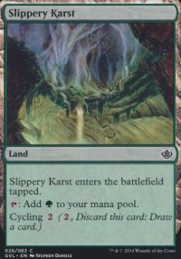 Slippery Karst - Duel Decks : Anthology