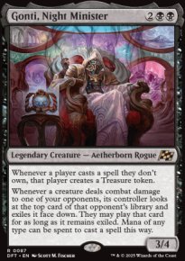 Gonti, Night Minister - Aetherdrift
