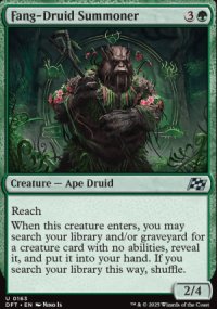 Fang-Druid Summoner - Aetherdrift