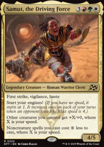 Samut, the Driving Force - Aetherdrift