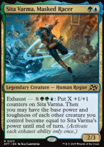 Sita Varma, Masked Racer - Aetherdrift