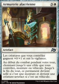 Armurerie alacrienne - Aetherdrift