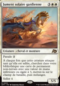 Jument solaire gardienne - Aetherdrift