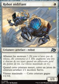 Robot nidifiant - Aetherdrift