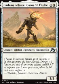 Cadran Solaire, tyran de l'aube - Aetherdrift