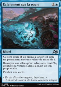 clatement sur la route - Aetherdrift