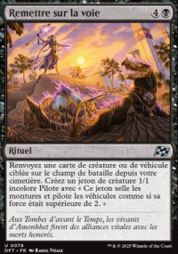 Remettre sur la voie - Aetherdrift