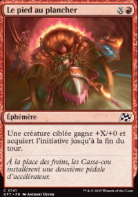 Le pied au plancher - Aetherdrift