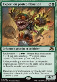 Expert en postcombustion - Aetherdrift