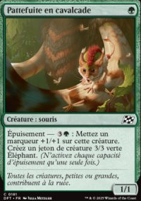 Pattefuite en cavalcade - Aetherdrift