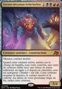 Carcasse mcanique brlecharbon - Aetherdrift