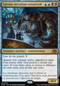 Carcasse mcanique noirptrole - Aetherdrift