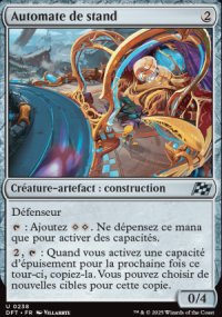 Automate de stand - Aetherdrift