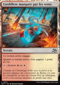 Cordillre marque par les vents - Aetherdrift