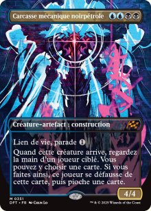Carcasse mcanique noirptrole - Aetherdrift